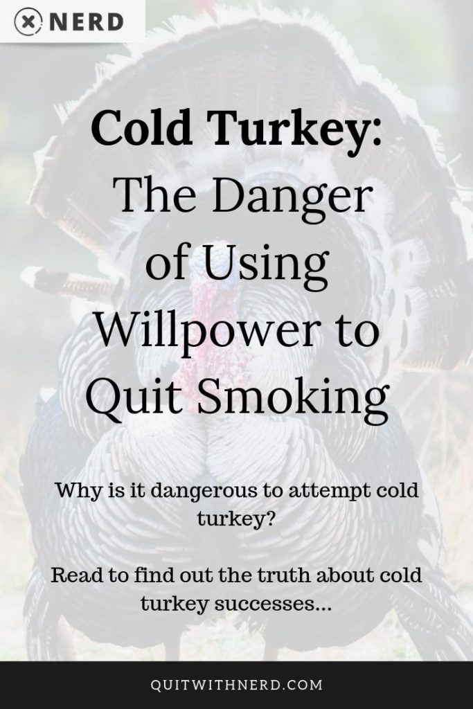 best way to stop smoking cold turkey