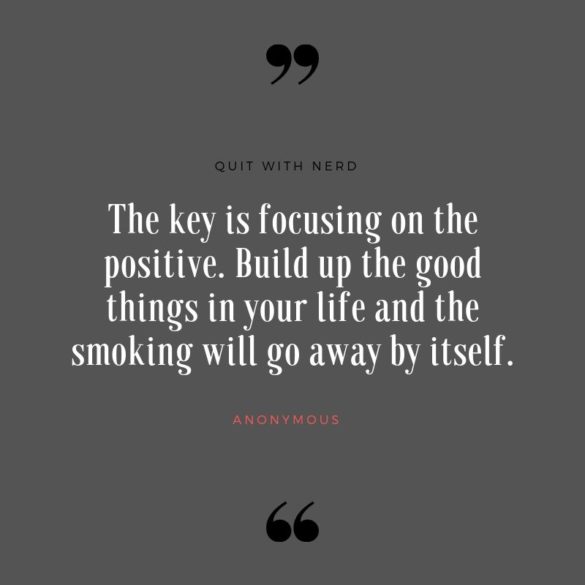 The key is focusing on the positive. Build up the good things in your life and the smoking will go away by itself.