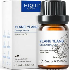 HIQILI Ylang Ylang Essential Oil, Fragrance and Lasting for Diffuser,Aromatherapy