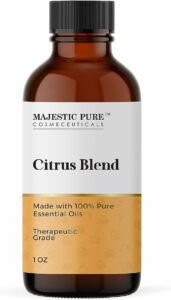 Majestic Pure Citrus Essential Oil Blend | 100% Pure & Natural Therapeutic for a Joyful, Positive Aroma